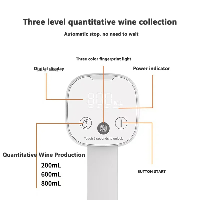 Vault Smart Electric Wine Dispenser & Aerator