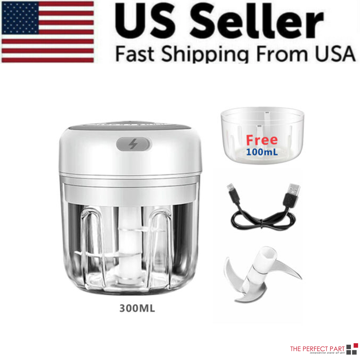 Wireless Electric Food & Garlic Chopper