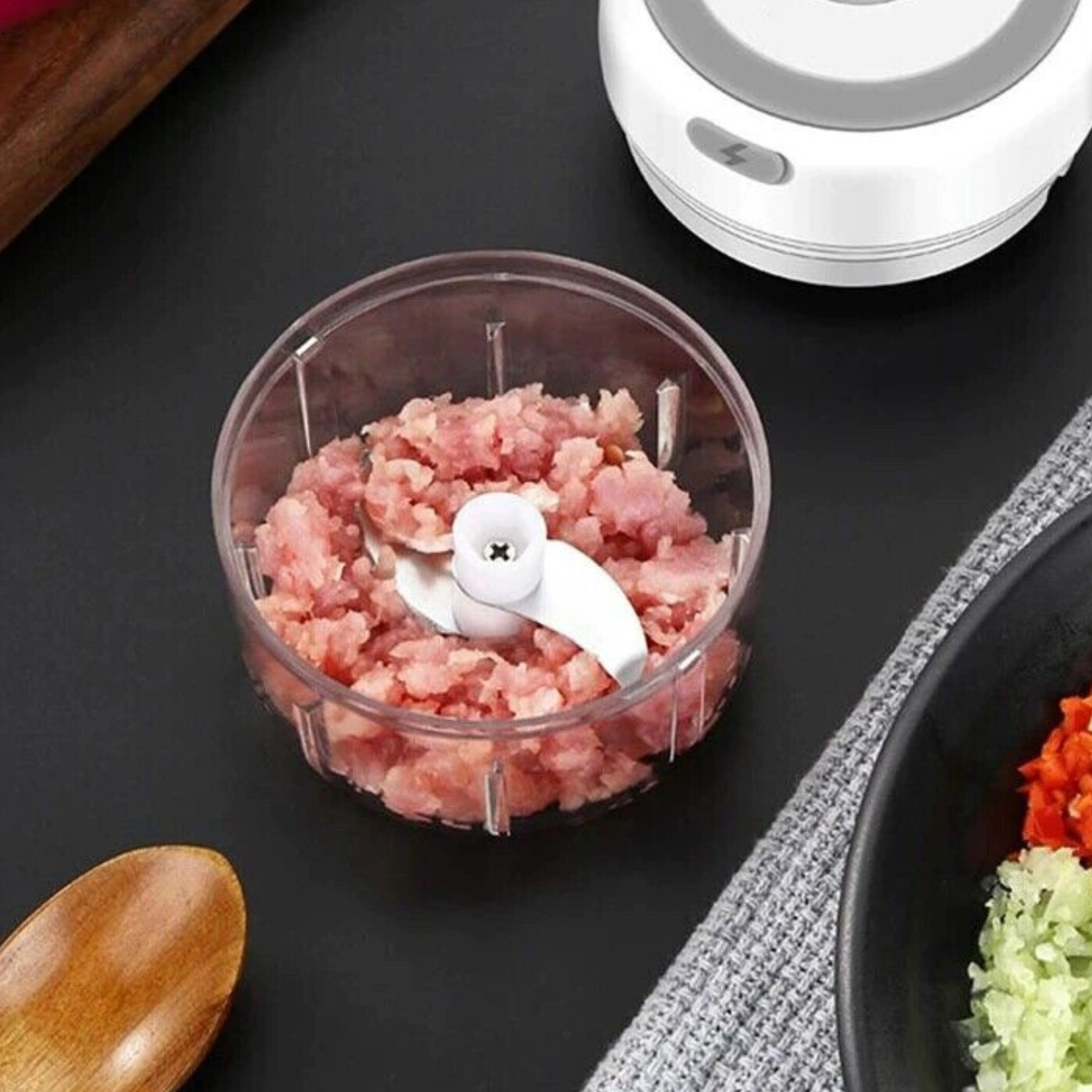 Wireless Electric Food & Garlic Chopper